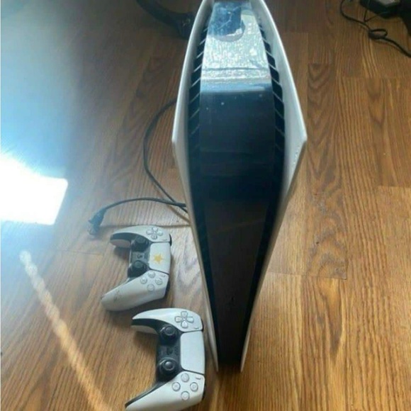 Sony Ps5 with 2 controllers and COD Cold War mode